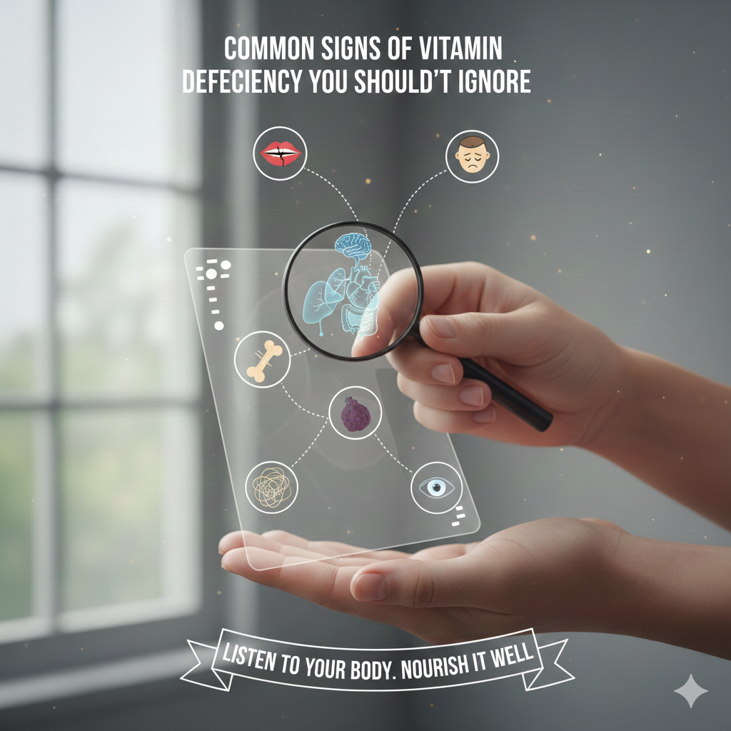 Common Signs of Vitamin Deficiency You Shouldn’t Ignore