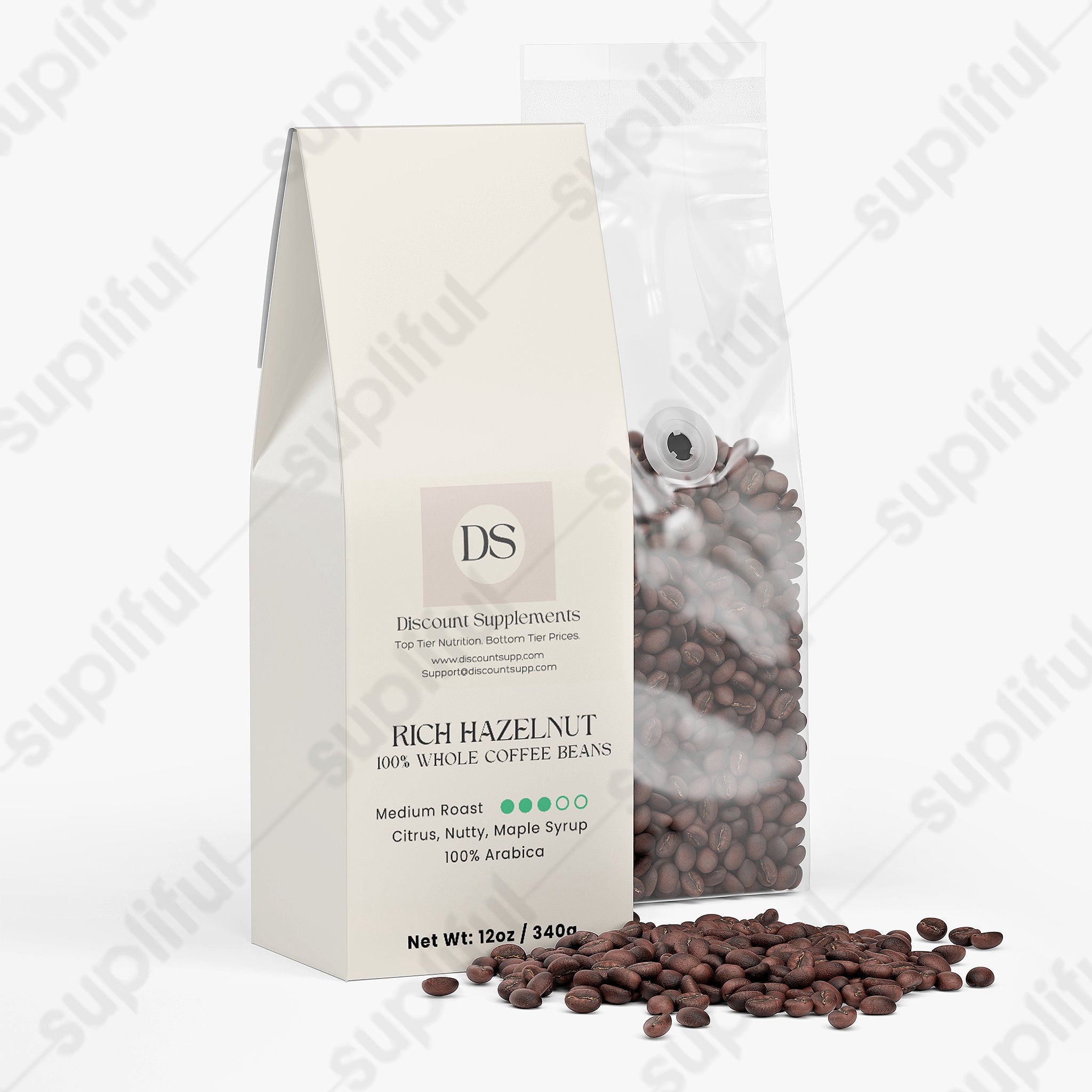 Rich Hazelnut Coffee (Medium Roast)